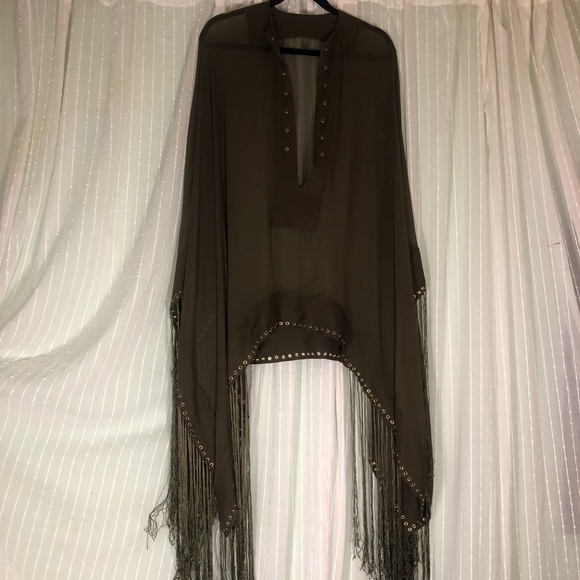 Tom ford vintage tassel cape - Picture 4 of 11